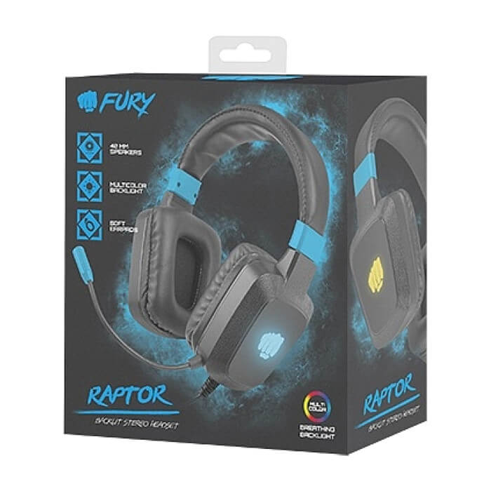 Fury Gaming Headset Raptor ID 74647 (тъмнейл - 4)