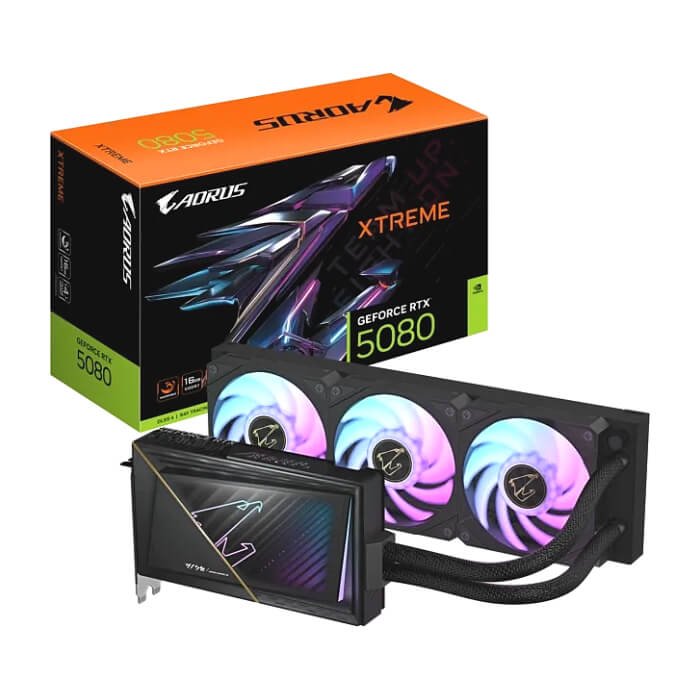 Gigabyte Aorus GeForce RTX 5080 16GB GDDR7 Xtreme Waterforce ID 98761 (тъмнейл - 5)