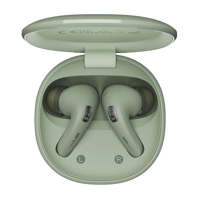 HiFuture FlyBuds 4 ANC Matcha Green, Active Noise Cancelling, 4 MICS ENC, Wireless 5.4, Up to 10 Hours Battery Life by one charge, IPX5, Ultra Bass, Up to 35 Hours Battery Life Com ID 94721 на супер цена