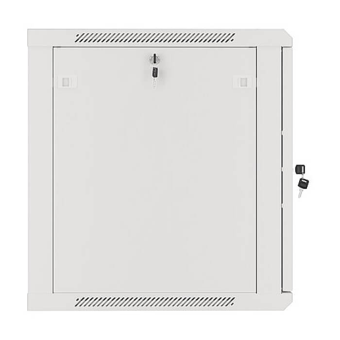 Lanberg rack cabinet 19" wall-mount 12U/600x600 for self-assembly with metal door grey (flat pack) ID 87615 на супер цена