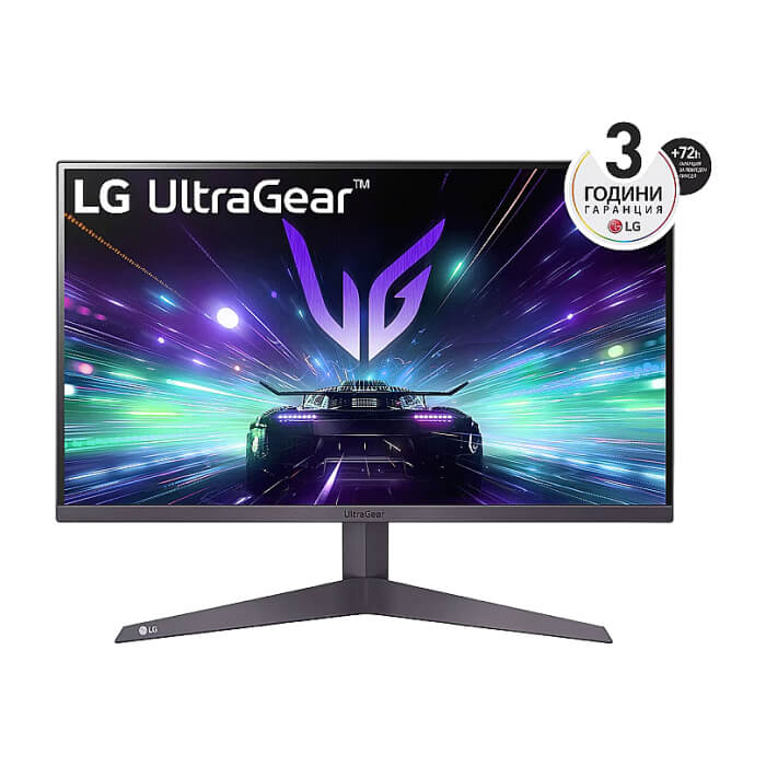 LG 27GS50F-B, UltraGear 27" VA, AG, 1ms MBR 165Hz, 5ms GtG, 3000:1, 250cd/m2, Full HD 1920x1080, AMD FreeSync, HDMI, DisplayPort, Headphone Out, Reader mode, Black Stabilizer, Tilt, Black ID 80266