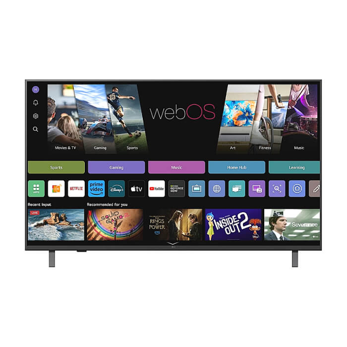 LG 50UA75003LA, 50" 4K UltraHD TV 4K (3840x2160), DVB-T2/C/S2, webOS 25 Smart, ThinQ AI, Alpha 7 AI Processor, WiFi, HDR10 pro, HLG, ALLM/HGiG, 4K Upscaling, AI Sound pro, Mul ID 88719 (тъмнейл - 2)