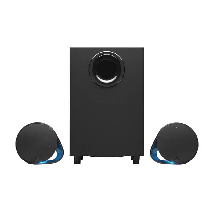 Logitech G560 Lightsync PC Gaming Speakers, 240W Peak (120W RMS), USB, 3.5mm, Bluetooth 4.1, Headphone Jack, Subwoofer, Black (тъмнейл - 4)