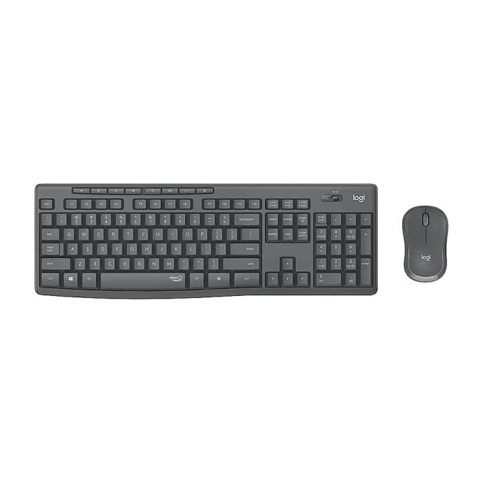 Logitech MK295 Silent Wireless Combo - GRAPHITE - US INTL - 2.4GHZ - INTNL на супер цена