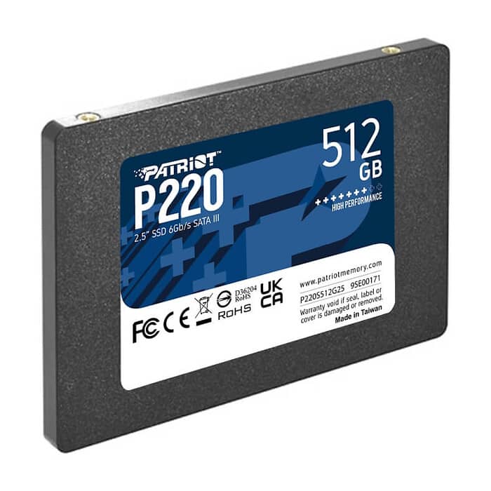 Patriot P220 512GB SATA3 2.5 ID 73488 (тъмнейл - 3)