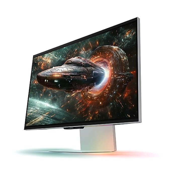 Samsung LS27FG900XU 27" Odyssey 3D G90XF 4K 165Hz IPS 16:9 3840 x 2160 Display Port HDMI USB Hub, Silver ID 89743 (тъмнейл - 5)