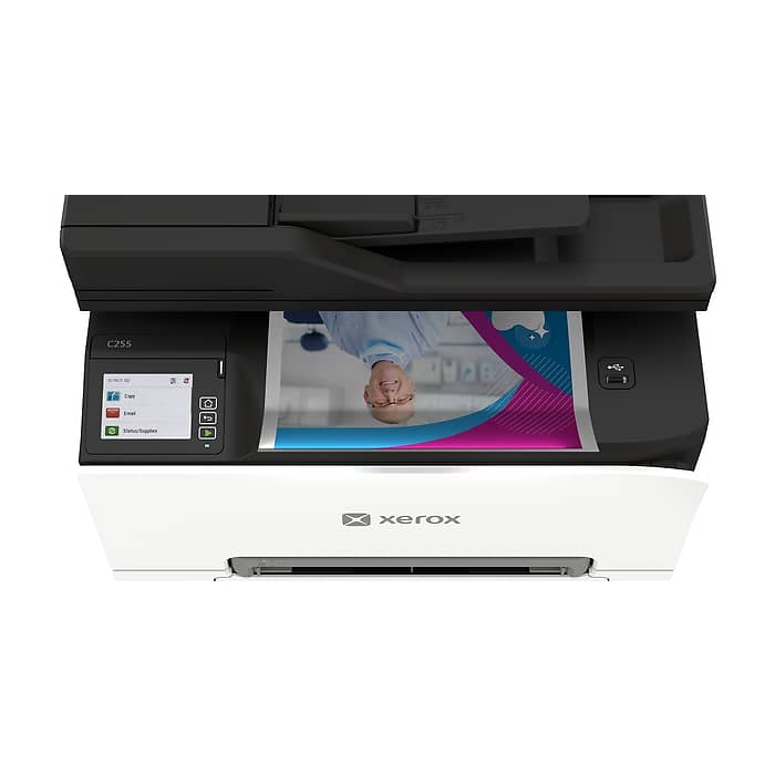 Xerox C255A A4 multifunction printer 25 ppm, wifi, Duplex, Copy, Print, Scan (тъмнейл - 3)