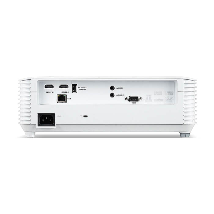 Acer Projector P5550, DLP, Full HD (1920x1080),18 000:1, 4500 ANSI Lumens, 1.3X Zoom Ratio, 2* HDMI, RS232, DC Out (5V/1.5A, USB Type A), Audio in/out, RJ45, 1 x Speaker 10W, Bag, ID 91167 (тъмнейл - 4)