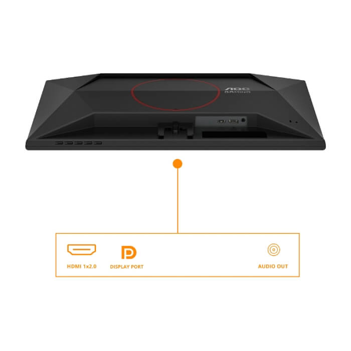 AOC 25G42E, 24.5" Fast IPS WLED, 1920x1080@180Hz, 1ms GtG, 0.5ms MPRT, 300cd m/2, 1000:1, 80M:1, Adaptive Sync, FlickerFree, Low Blue Light, Tilt, HDMI, DP ID 92365 (тъмнейл - 4)
