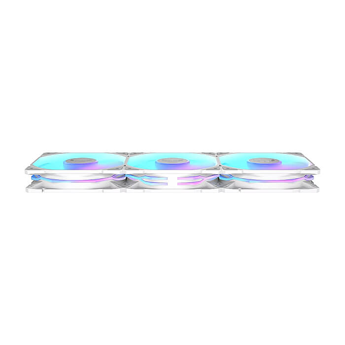 Asus TUF Gaming TR120 ARGB 3 Pack White ID 92680 (тъмнейл - 2)