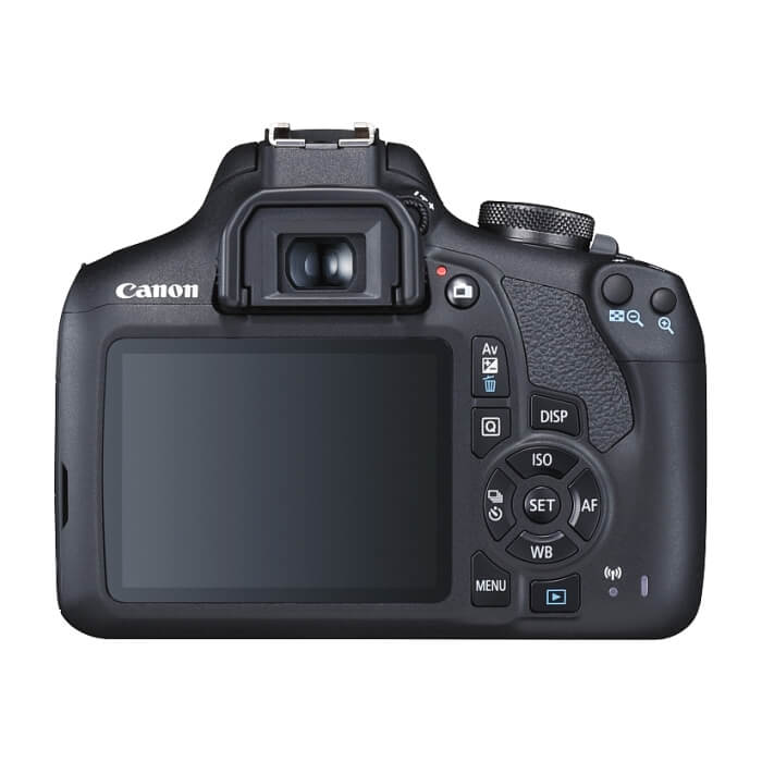 Canon EOS 2000D, black + EF-s 18-55mm f/3.5-5.6 IS II + EF 75-300 mm f/4.0-5.6 III (тъмнейл - 2)