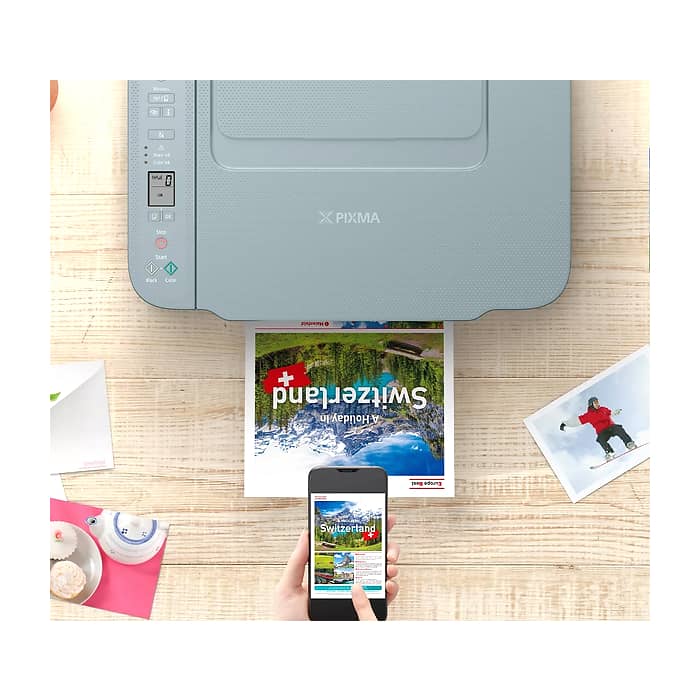 Canon PIXMA TS3752i All-In-One, Blue (тъмнейл - 5)