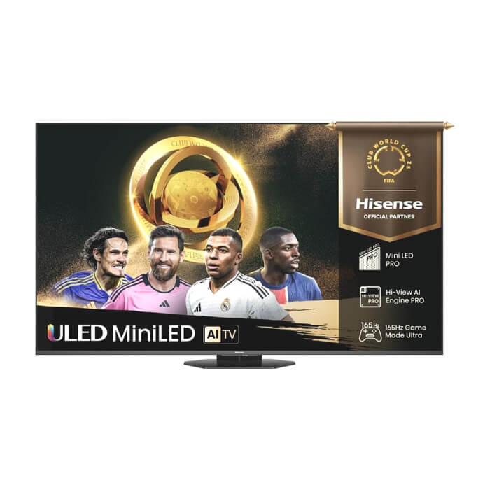 Hisense 65" U8Q, 4K Ultra HD 3840x2160, Mini Led Pro, FALD, Quantum Dot, 165Hz, IPS, HDR 10+, HLG, Dolby Vision IQ, Dolby Atmos, Smart TV,Light Sensor,WiFi 5GHz, WiFi Direct, BT, Anyview Cast, 3xHDMI, 2xUSB, LAN, CI+, DVB-T2/C/S2, Black ID 89955
