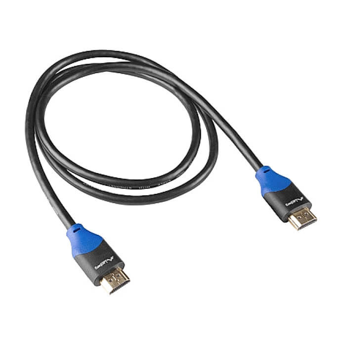 Кабел - Lanberg HDMI M/M V2.0 cable 1m 4K CU box, black BOX ID 72541 (тъмнейл - 4)