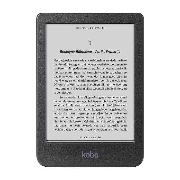Kobo Clara BW e-Book Reader, E Ink Carta 1300 touch screen 6 inch, 1448 x 1072 pixels, 16 GB, 1000 MHz/512 MB, 1 x USB C, Greutate 0.172 kg, Wireless, Comfort Light, 12 fonts 50 font styles 15 file formats supported natively Black ID 77880 на супер цена
