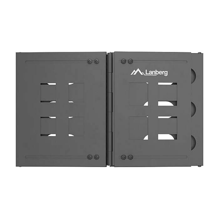 Lanberg Folding Bracket, wall-mount 19" 6U 497x400/240, Black на супер цена