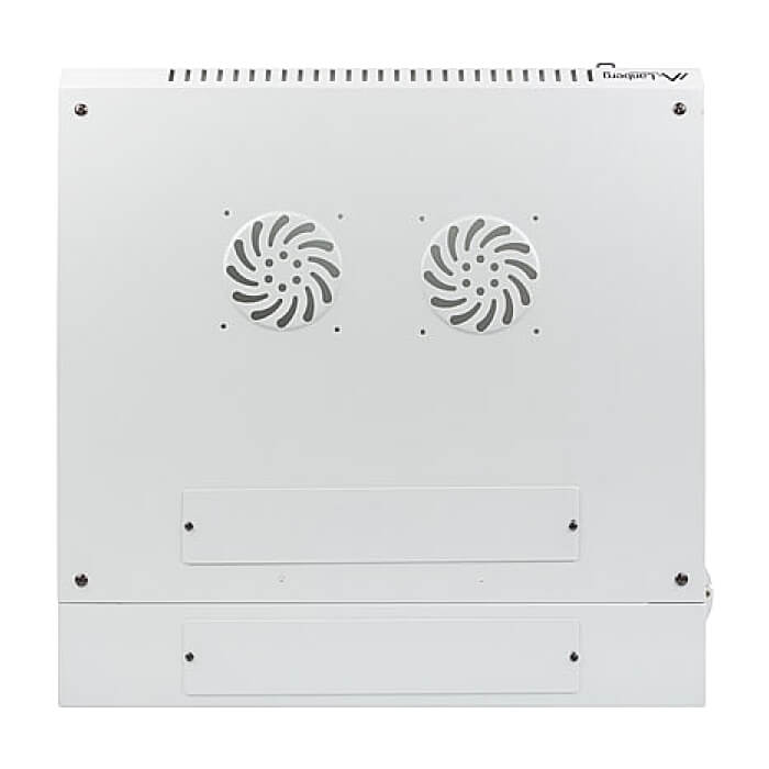 Lanberg rack cabinet 19” double-section wall-mount 12U / 600x600 for self-assembly (flat pack), grey ID 71866 (тъмнейл - 5)
