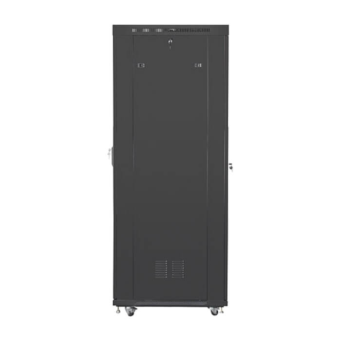 Lanberg rack cabinet 19" free-standing 27U/800x1200 (flat pack) with mesh door lcd black ID 87622 на супер цена