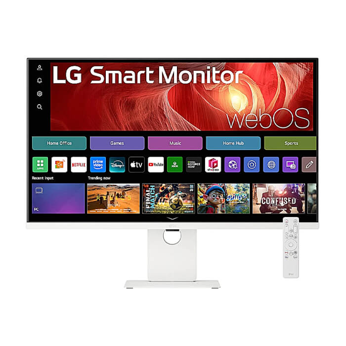 LG 37U730SA-W, 37" Smart webOS 4K, IPS AG, DCI-P3 90%, 5ms, 300 cd/m2, 1000:1, 3840x2160, HDR 10, USB Type-C, PD 65W, AirPlay 2, HDMI, LG Switch, Reader Mode, Tilt/Swivel ID 91402 на супер цена