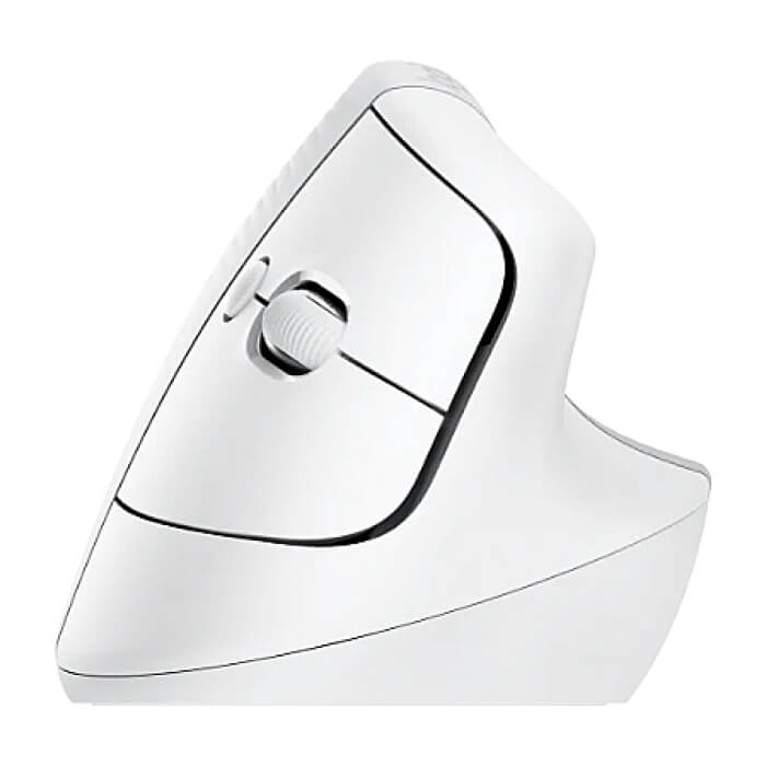 Logitech Lift Vertical Ergonomic Mouse - OFF-WHITE/PALE GREY - EMEA (тъмнейл - 3)