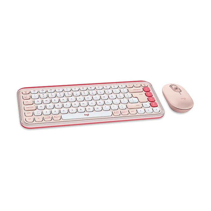 Logitech Pop Icon Combo - Rose - US INT'L - BT - N/A - INTNL-973 (тъмнейл - 2)