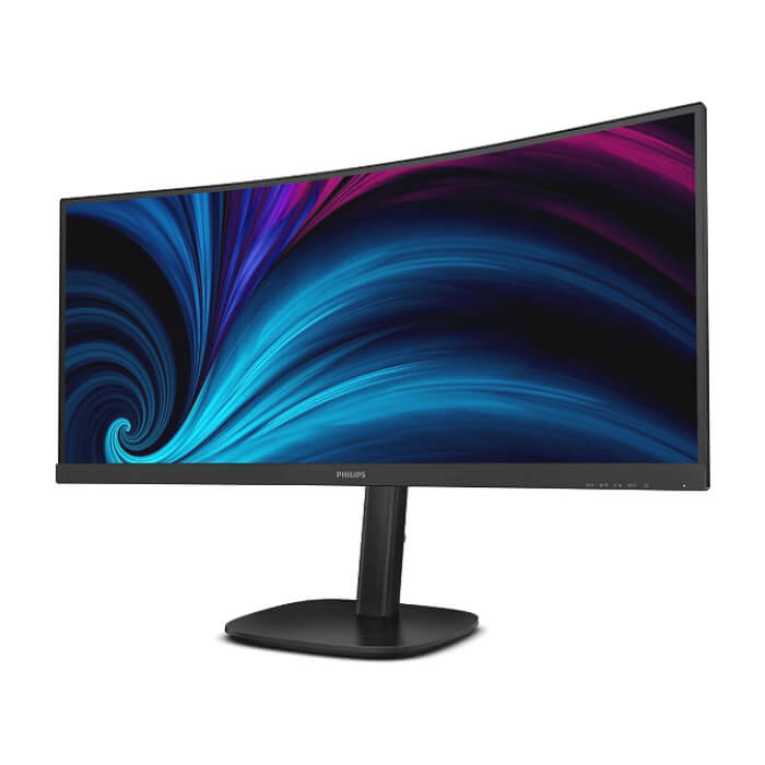 Philips 34B2U3600C, 34" Curved 1500R, VA, WLED, 3440x1440@120Hz, 4ms GtG, 300cd m/2, 3500:1, 50M:1 DCR, Adaptive Sync, FlickerFree, SoftBlue, 5Wx2, Tilt, Height Adjust, Swivel, HDMI, DP, USB hub ID 86691 (тъмнейл - 5)
