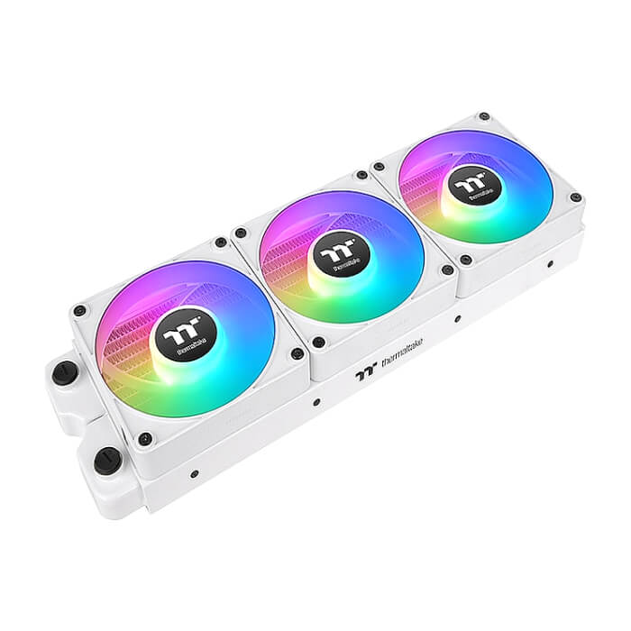 Thermaltake CT140 EX Reverse ARGB Sync PC Cooling Fan 3 Pack Magnetic Connect White ID 89342 (тъмнейл - 4)