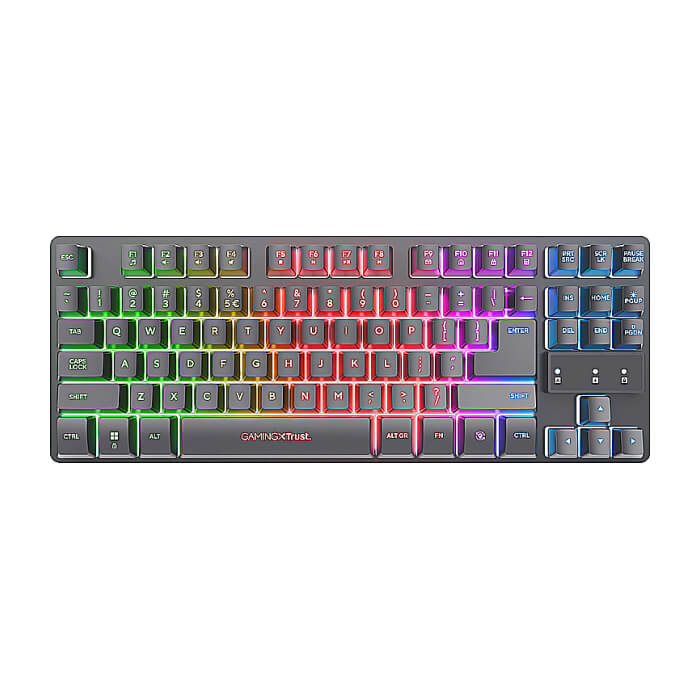 TRUST GXT833 Thado TKL Keyboard, Black US на супер цена