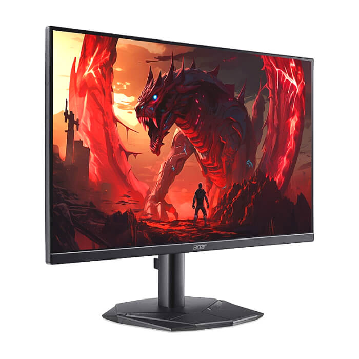 Acer Nitro Nitro KG240YP0bi, 23.8'' FHD (1920X1080) VA, ZeroFrame, FreeSync 144Hz, 1ms (VRB), 100M:1, 250nits, 99% sRGB, VGA, HDMI, Tilt, Energy Star, Vesa, Black ID 96292 (тъмнейл - 2)