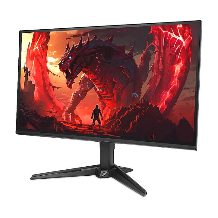Acer Nitro QG241YP6bmipx, 60cm 23.8'' FHD (1920x1080) IPS, ZeroFrame, 144Hz, 1ms(VRB), 250nits, 100M:1, HDMI, DP, Audio out, Speakers, FreeSync,Tilt, BluelightShield, Ve ID 95943 (тъмнейл - 4)