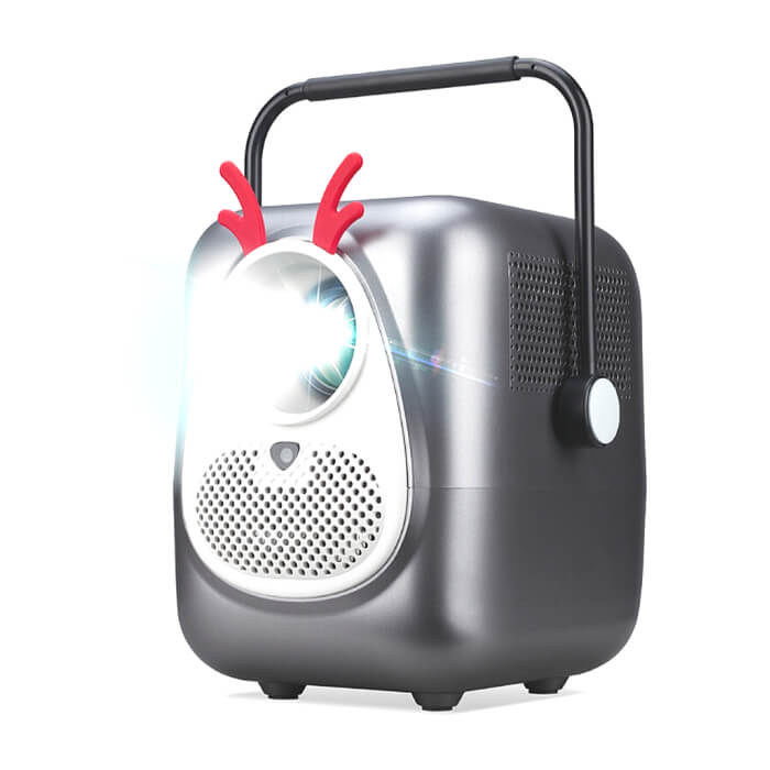 AOPEN Projector QF23s (Grey), LCD, LED Light Source, Full HD (1920x1080), 250 ANSI Lumens (6500 LED Lumens), 1000:1, Auto Focus, HDMI 2.0, HDMI 2.0 (HDCP) x 1, USB (Type A 2.0) x1 ID 92568 (тъмнейл - 2)
