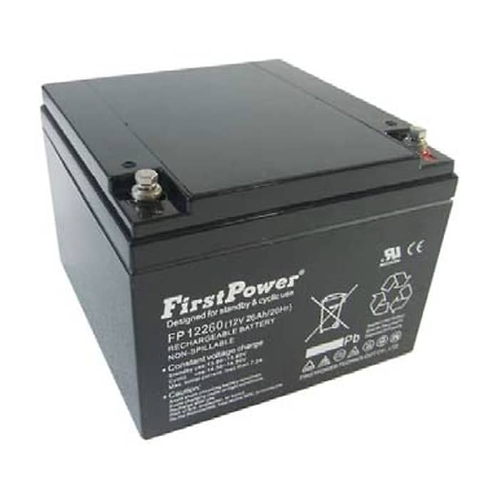 FirstPower FP26-12 - 12V 26Ah F2 на супер цена