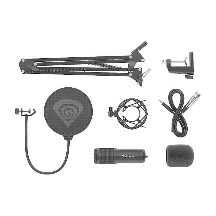 Genesis Microphone Radium 300 Studio XLR ARM Popfilter ID 66373 (тъмнейл - 4)