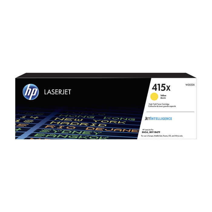 HP 415X Yellow LaserJet Toner Cartridge ID 68642 на супер цена от GT Computers HP 415X Yellow LaserJet Toner Cartridge ID 68642 на супер цена
