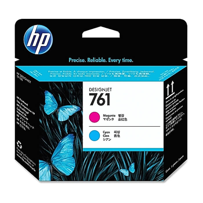 HP 761 Magenta/Cyan Designjet Printhead ID 70229 на супер цена