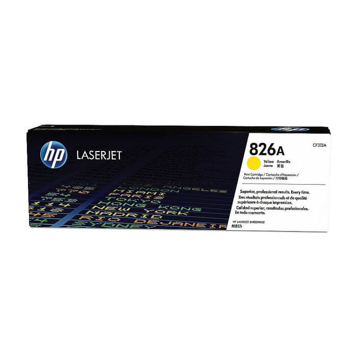 HP 826A Yellow LaserJet Toner Cartridge (CF312A) ID 68766 на супер цена от GT Computers HP 826A Yellow LaserJet Toner Cartridge (CF312A) ID 68766 на супер цена