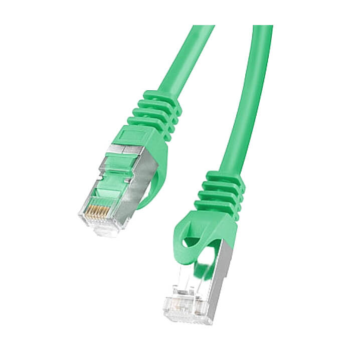 Кабел - Lanberg patch cord CAT.6 FTP 20m, green ID 72374