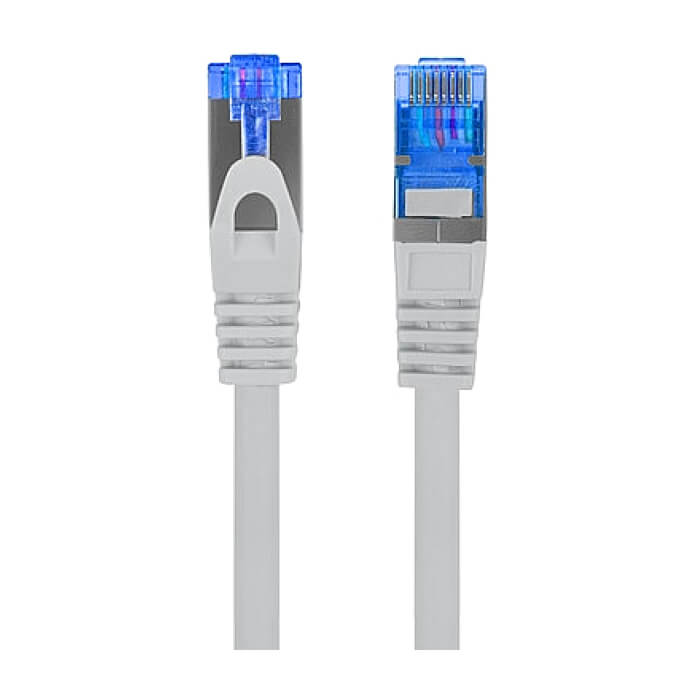 Кабел - Lanberg patch cord CAT.6A FTP LSZH CCA 2m Fluke Passed, grey ID 72342 на супер цена от GT Computers Кабел - Lanberg patch cord CAT.6A FTP LSZH CCA 2m Fluke Passed, grey ID 72342 на супер цена
