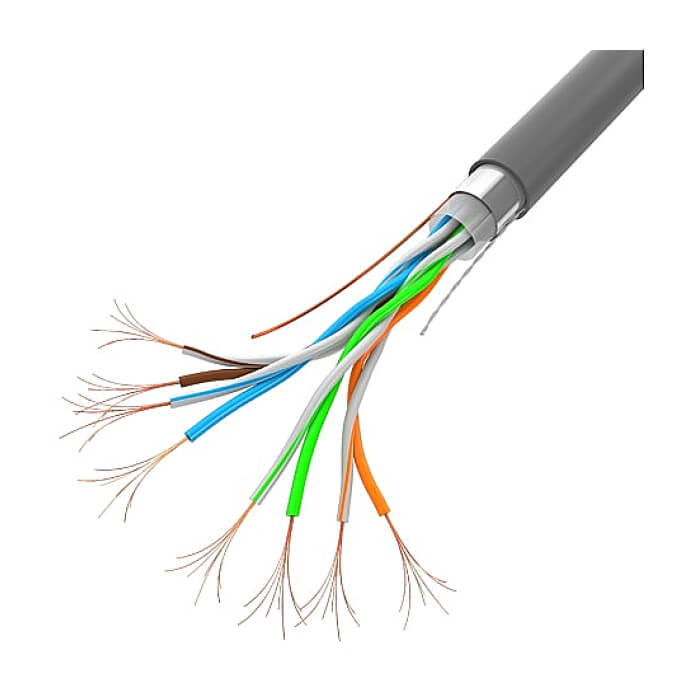 Lanberg LAN cable ftp 100m stranded cca grey ID 87024 на супер цена от GT Computers Lanberg LAN cable ftp 100m stranded cca grey ID 87024 на супер цена