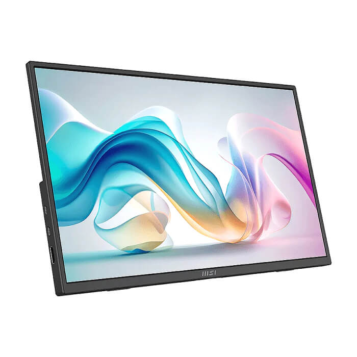 MSI PRO MP165 E6 Portable Monitor, 15.6", 4ms, 60Hz IPS, 1920x1080, EyesErgo, Anti-flicker, Less Blue Light, 250nits AG, 16.7M, 1000:1, 2xType-C(15W), HDMI(2.0b), 2x1W, Tilt, ID 98608 (тъмнейл - 2)