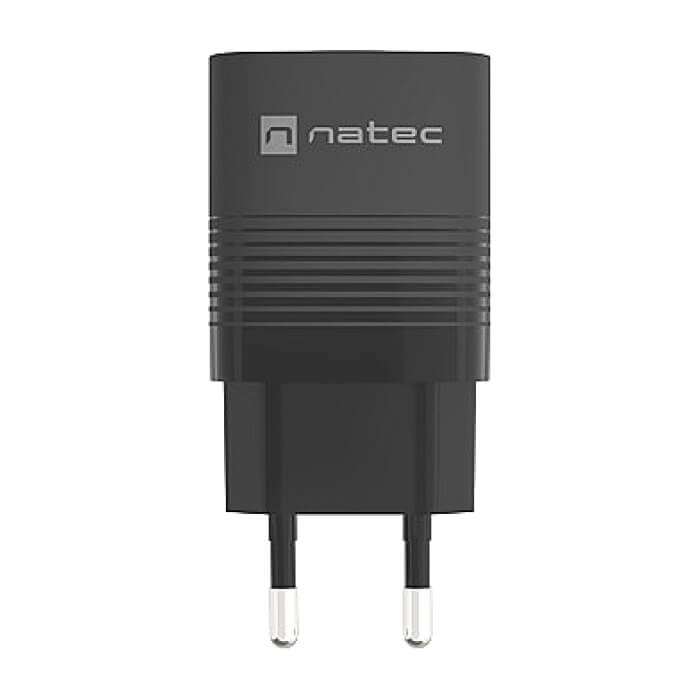 Natec USB Charger Ribera Gan 1X USB-A + 1X USB-C 30W, Black на супер цена от GT Computers Natec USB Charger Ribera Gan 1X USB-A + 1X USB-C 30W, Black на супер цена