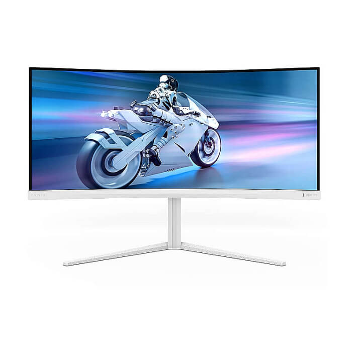 Philips 34M2C5501A, 34" Curved 1500R VA WLED, 3440x1440@180Hz, 1ms GtG, 0.3ms MPRT, 350cd m/2, 3000:1, Mega Infinity DCR, Adaptive Sync, FlickerFree, 5Wx2, Tilt, Height Adjust, Swivel, 2xHDMI, DP, USB hub ID 82180 (тъмнейл - 3)