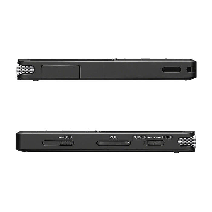 Sony ICD-UX570, 4GB, micro SD slot, built-in USB, black ID 66617 (тъмнейл - 3)