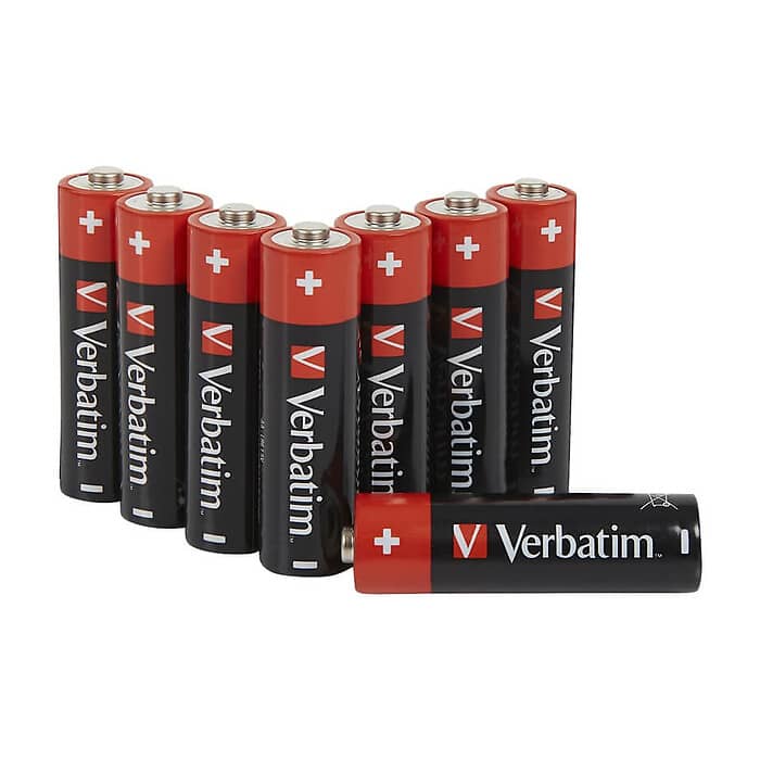 Verbatim ALKALINE BATTERY AA 8 PACK (HANGCARD) (тъмнейл - 2)