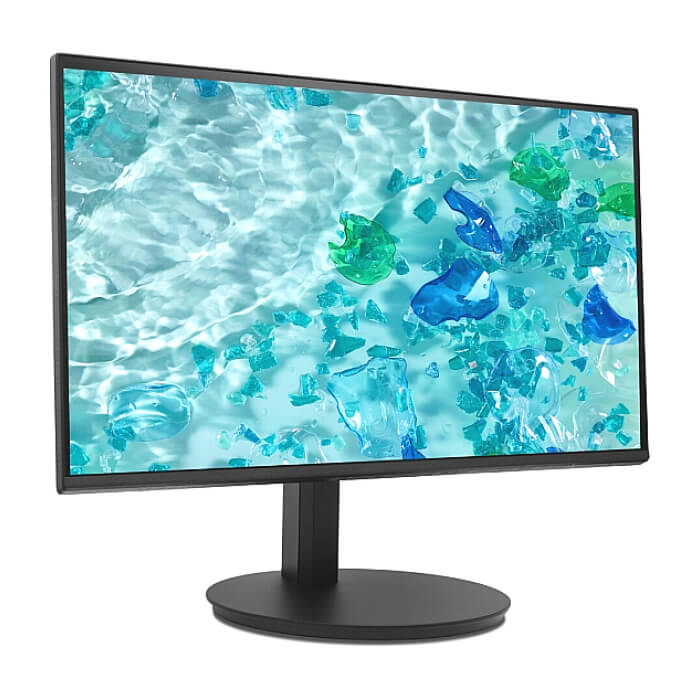 Acer Vero CB272P6bmiprx, 27" FHD(1920x1080)IPS, ZeroFrame 144Hz Adaptive Sync, 1ms(VRB), 100M:1, 250nits, VGA, HDMI, DP, Speakers, Audio In/Out, Ergostand, EnergyStar, EPEAT G ID 96290 (тъмнейл - 2)