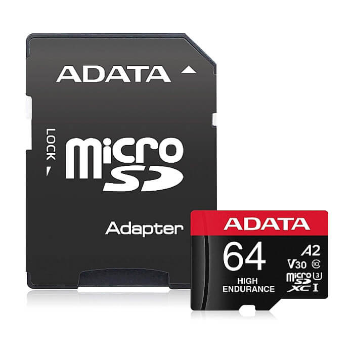 ADATA 64GB MicroSDXC UHS-I U3 V30S High (with adapter) ID 74120 на супер цена от GT Computers ADATA 64GB MicroSDXC UHS-I U3 V30S High (with adapter) ID 74120 на супер цена