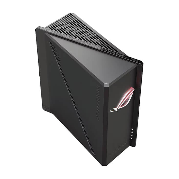 Asus Gaming Wireless Router ROG Strix GS-BE18000, Tri-Band, 320MHz bandwidth & 4096-QAM, Quad-Core 2.6GHz CPU, 256MB/2GB Flash/RAM, 8 x 2.5G port, AiProtection Pro, open NAT, V (тъмнейл - 2)