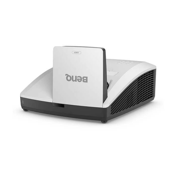 BenQ LH856UST DLP, Ultra Short-throw, 1080p, 3500 ANSI Lumens, Th Ratio: 0.33, 1000000:1, HDMI 2.0x2, LAN RJ45, 29db (Eco mode), 20,000 hrs lamp life; Computer in x 1; Audio out, S ID 76908 (тъмнейл - 2)