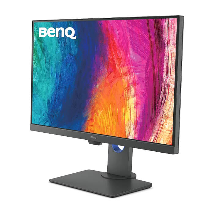 BenQ PD2705Q, 27" IPS LED, 5ms, 2560x1440 2K QHD, Designer Monitor, AQCOLOR, 100% sRGB, HDR10, B.I., LBL, KVM, ICCsync, CAD/CAM, DualView, Contrast 1000:1, 300 cd/m2, HDMI, DP ID 65294 (тъмнейл - 2)