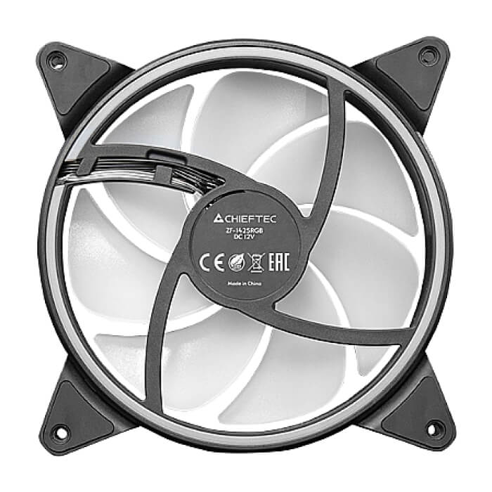 Chieftec ZF 140 mm PWM Fan RGB ID 91475 (тъмнейл - 3)